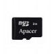 Карта памяти Apacer microSDHC 2Gb