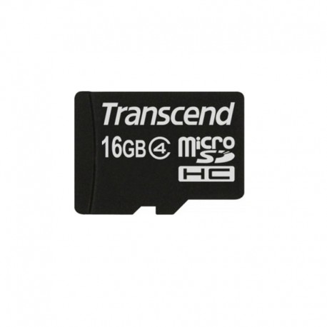 Карта памяти Transcend microSDHC 16GB Class 4