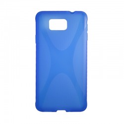 Накладка Samsung G850 Alfa New line blue