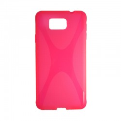 Накладка Samsung G850 Alfa New line pink