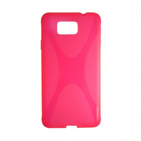 Накладка Samsung G850 Alfa New line pink