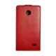 Чехол-флип Nokia X Mobiking red