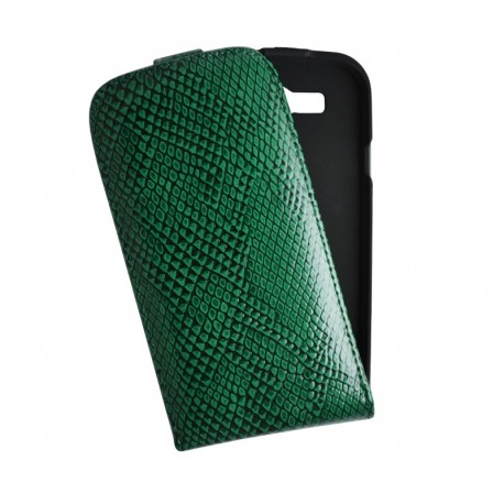 Чехол-флип Samsung i9300 Crocco Cover green
