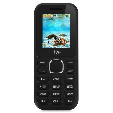 Мобильный телефон Fly DS104D Black