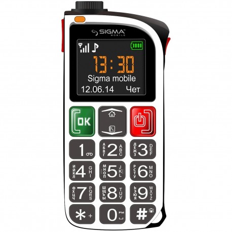 Мобильный телефон Sigma Comfort 50 Light White