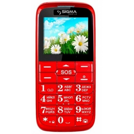 Мобильный телефон Sigma Comfort 50 Slim Red