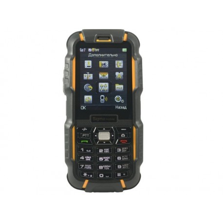 Мобильный телефон Sigma X-treme DZ67 Travel Yellow-Black