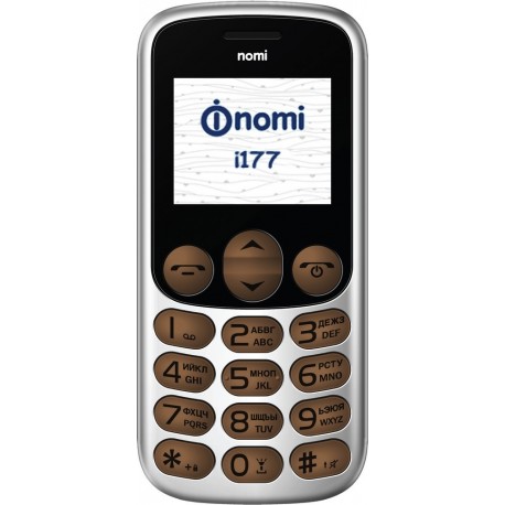 Мобильный телефон Nomi i177 Metal Brown