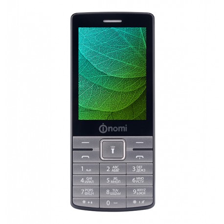 Мобильный телефон Nomi i280 Metal Dark-Grey