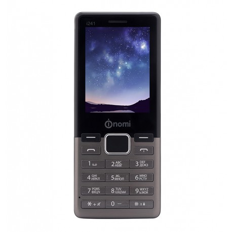 Мобильный телефон Nomi i241 Metal Dark-Grey