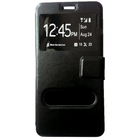 Чехол-книжка Lenovo A6010 Black Window