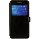 Чехол-книжка Samsung J7/J700 Black Window