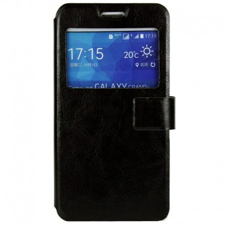 Чехол-книжка Samsung J7/J700 Black Window