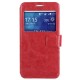 Чехол-книжка Samsung J7/J700 Red Window