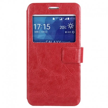 Чехол-книжка Samsung J7/J700 Red Window