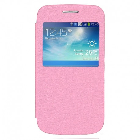 Чехол-книжка Samsung G360/G361 Pink Window