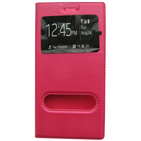 Чехол-книжка Samsung A5/A500 Pink Window