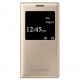 Чехол-книжка Samsung J1/J100 Gold S View Cover