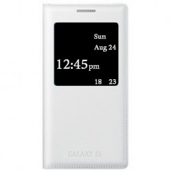 Чехол-книжка Samsung J5/J500 White S View Cover