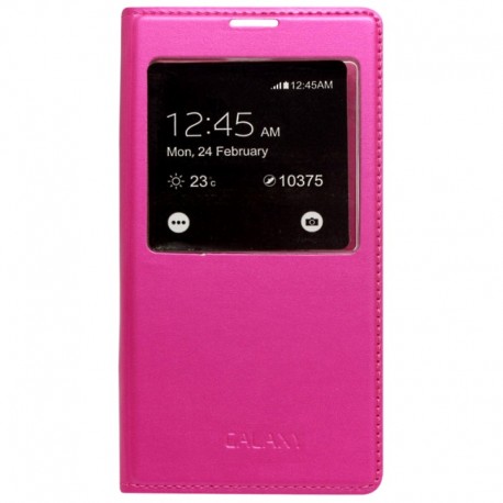 Чехол-книжка Samsung J5/J500 Pink S View Cover