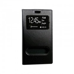 Чехол-книжка Samsung J120 Black Window