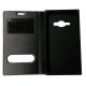 Чехол-книжка Samsung J120 Black Window