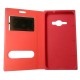 Чехол-книжка Samsung J120 Red Window