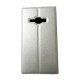 Чехол-книжка Samsung J120 Silver Window