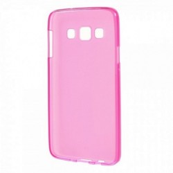Силиконовый чехол Samsung A700 pink