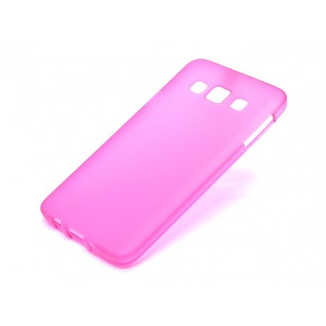 Силиконовый чехол Samsung A500 pink