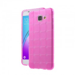 Силиконовый чехол Samsung A510 pink Cube