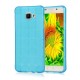 Силиконовый чехол Samsung A510 blue Cube
