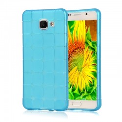 Силиконовый чехол Samsung A510 blue Cube