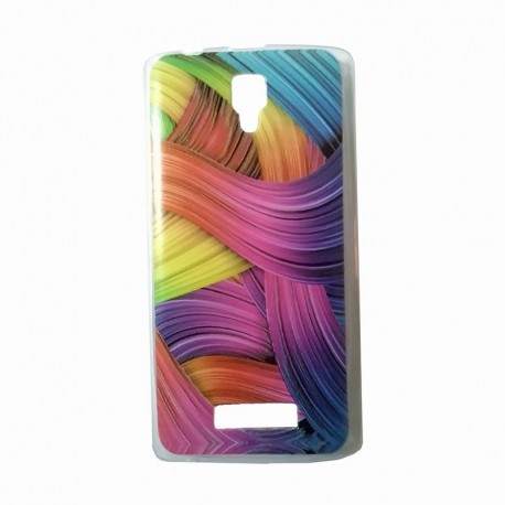 Силиконовый чехол Lenovo A2010 Muline Print