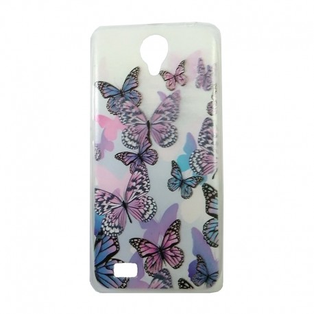 Силиконовый чехол Lenovo A3600 Butterfly Print