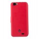 Чехол-книжка Nomi i507 Spark Red Slim