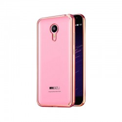 Силиконовый чехол Meizu M2 Note pink