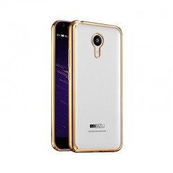 Силиконовый чехол Meizu M2 Mini gold