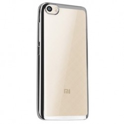 Силиконовый чехол Xiaomi Mi5 silver