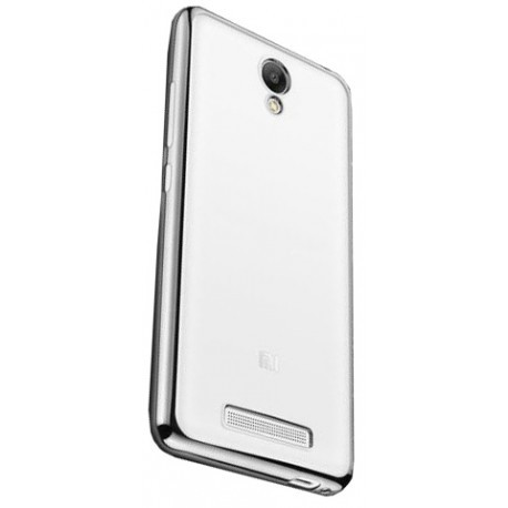Силиконовый чехол Xiaomi Redmi Note 2 silver