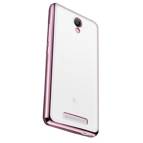 Силиконовый чехол Xiaomi Redmi Note 2 pink