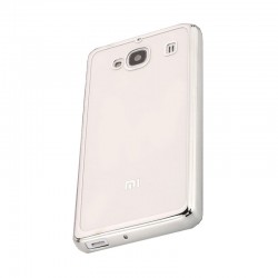 Силиконовый чехол Xiaomi Redmi 2 silver