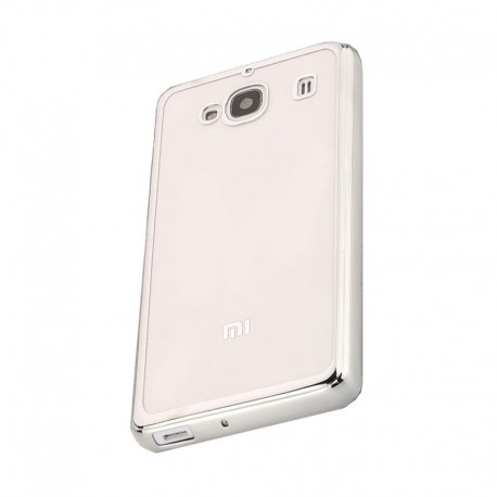 Силиконовый чехол Xiaomi Redmi 2 silver