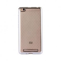 Силиконовый чехол Xiaomi Redmi 3 silver