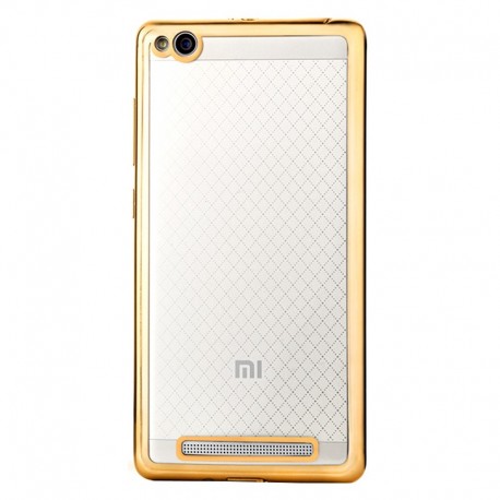 Силиконовый чехол Xiaomi Redmi 3 gold