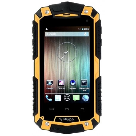 Смартфон Sigma mobile X-treme PQ16 yellow