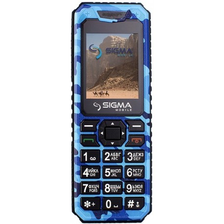 Мобильный телефон Sigma mobile X-style 11 Dragon blue camouflage