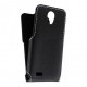Чехол-книжка Bravis A501 black flip