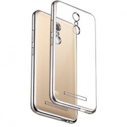 Силиконовый чехол Xiaomi Redmi Note 3 silver