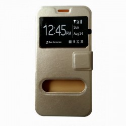 Чехол-книжка Meizu M2 mini gold Window